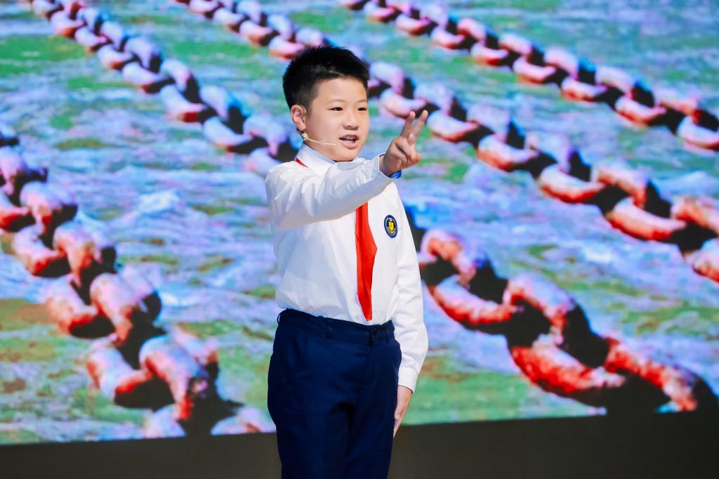 365vip英国上市官网附属实验小学“苗苗宣讲团”江林思齐